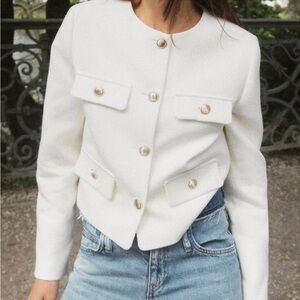 Zara cropped jacket